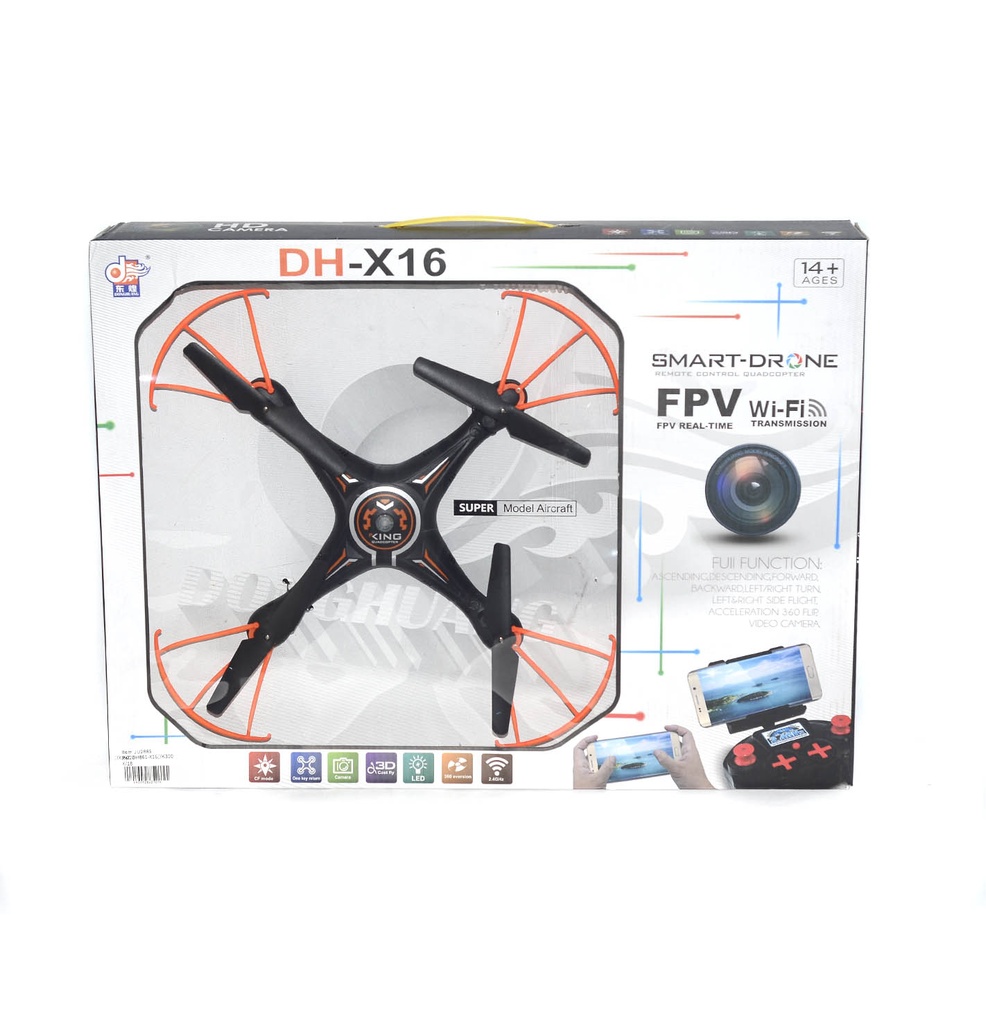 HELICOPTERO  CON CAMARA 4 CANALES PACA X 18 K027 [K300C(X)K027]