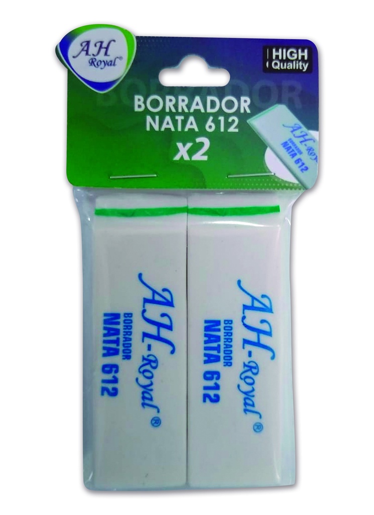 BORRADOR NATA 612 X 2 UNIDADES
