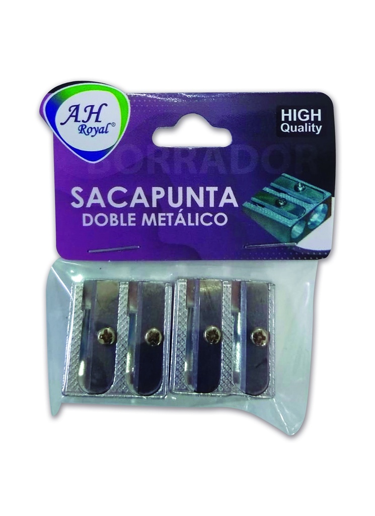 SACAPUNTA DOBLE METALICO X2 UNIDADES