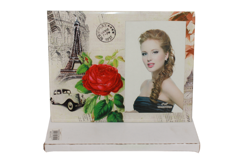 PORTAR RETRATO VIDRIO  5"X7" [PAC70454-3943]