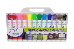 [PA1053] MARCADOR AH ROYAL LAVABLE -PACA X 96 (DISPLAY X 12)- [PAC70610-1053]