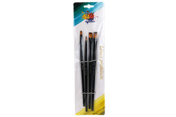 [PI1064] PINCEL AH ROYAL NEGRO LINEA PREMIUM X4 UNIDADES SURTIDO [PAC90361-1064]