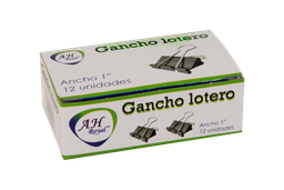 [PA1179] GANCHO LOTERO 25MM (1) DOCENA [PAC90503 / PAC90040-1179]