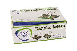 [PA1198] GANCHO AH ROYAL LOTERO 50MM(2")  (DOCENA)  [PAC90042-1198 / PAC90506]