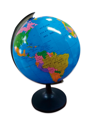 [PA1202] GLOBO TERRAQUEO DE 21.4 CM PACA X 12 [PAC90068-1202]