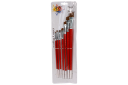 [PI259] PINCEL AH ROYAL HEXAGONAL USA  X 7 SURTIDO No. 1/8 0 1 2 3 4 5 [PAC20061-259]