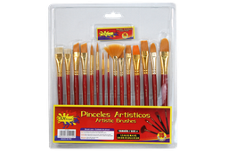 [PI27] PINCEL AH ROYAL JUEGO X 15 VINOTINTO DISPLAY X10 [PAC20096]