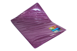 [FO3256] FOAMY 4 CARTA AH ROYAL ESCARCHADO MORADO (PAQUETE X10UNDS) [AH29100815]