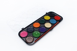 [AR337] ACUARELA X 12 COLORES OSCUROS [PAC70593-337]