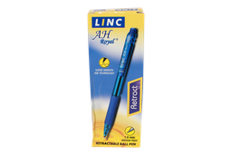 [PA345] LAPICERO AH ROYAL RETRACTIL SUPER SUAVE NEGRO  X12UND [PAC I -345]