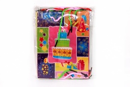 [PA4144] BOLSA DE REGALO TRASLUCIDA 17*13*6 CM  PLASTICA No.1 [PAC80009-4144]