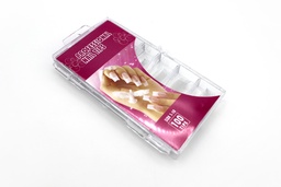 [BE4408] UÑA COFFIN TRANSPARENTE TIPO SONRISA [PAC90543-4408]