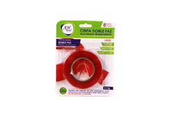 [PA465] CINTA AH ROYAL DOBLE  FAZ  SILICONADA 8MT X12MM-0,16MM ESPES [PAC2516]