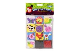 [PA933] SELLOS DE FOAMY  PACA X 96 UNDS [MVC-003S//MVC-004S]