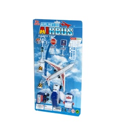 [JU8571] SET DE JUGUETES SERIE AEROPUERTO EN CARTON [6633]