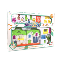 [JU387] CASA PEQUEÑA CON FAMILIA Y ACCESORIOS PACA X 60 [16181A/YS205202]