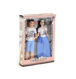 [JU7856] PAREJA 11.5 PULGADAS NIÑO Y NIÑA [LY616-F]