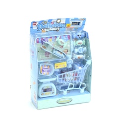 [JU7831] JUEGO DE SUPERMERCADO CON CARRITO Y DULCES  [832-36]
