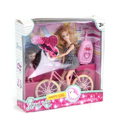 [JU8491] BICICLETAS PARA PASEO DE MUÑECAS DE 11.5 PULGADAS Nº:S73 [S73]