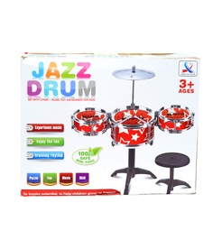 [JU8977] JUEGO DE JAZZ DRUM WITH CHAIR [333-013][C2]