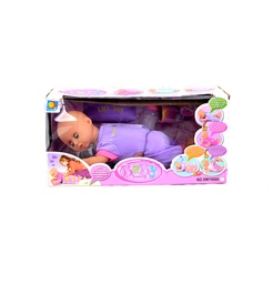 [JU9269] MUÑECA DORMILONA DE 14 PULGADAS CON COBIJA YS934000 [XMY8080]