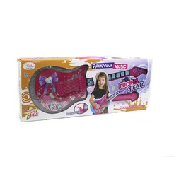 [JU8248] JUGUETE GUITARRA NIÑA CON MICROFONO [8995]