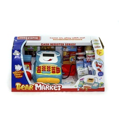 [JU8678] CAJA REGISTRADORA CON LECTOR Y ACCESORIOS Y MERCADO [LT8802-2AC][C16]