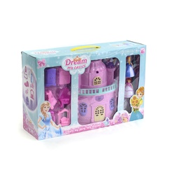 [JU8350] VILLA MUSICAL CON 2 MUÑECAS Y ACCESORIOS [CB889-1]