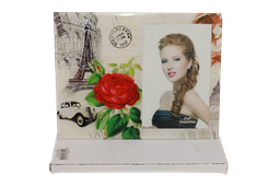 [CA3943] PORTAR RETRATO VIDRIO  5"X7" [PAC70454-3943]